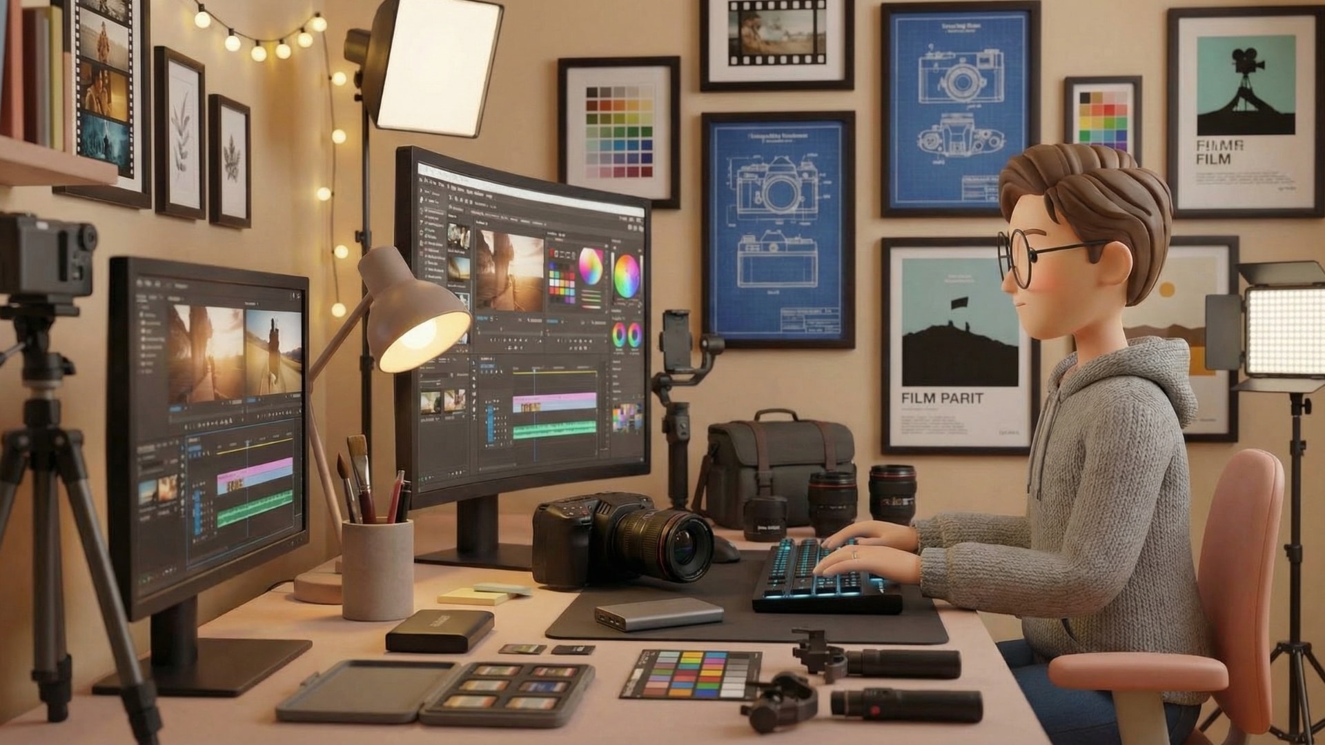 Videograf priprema kadar